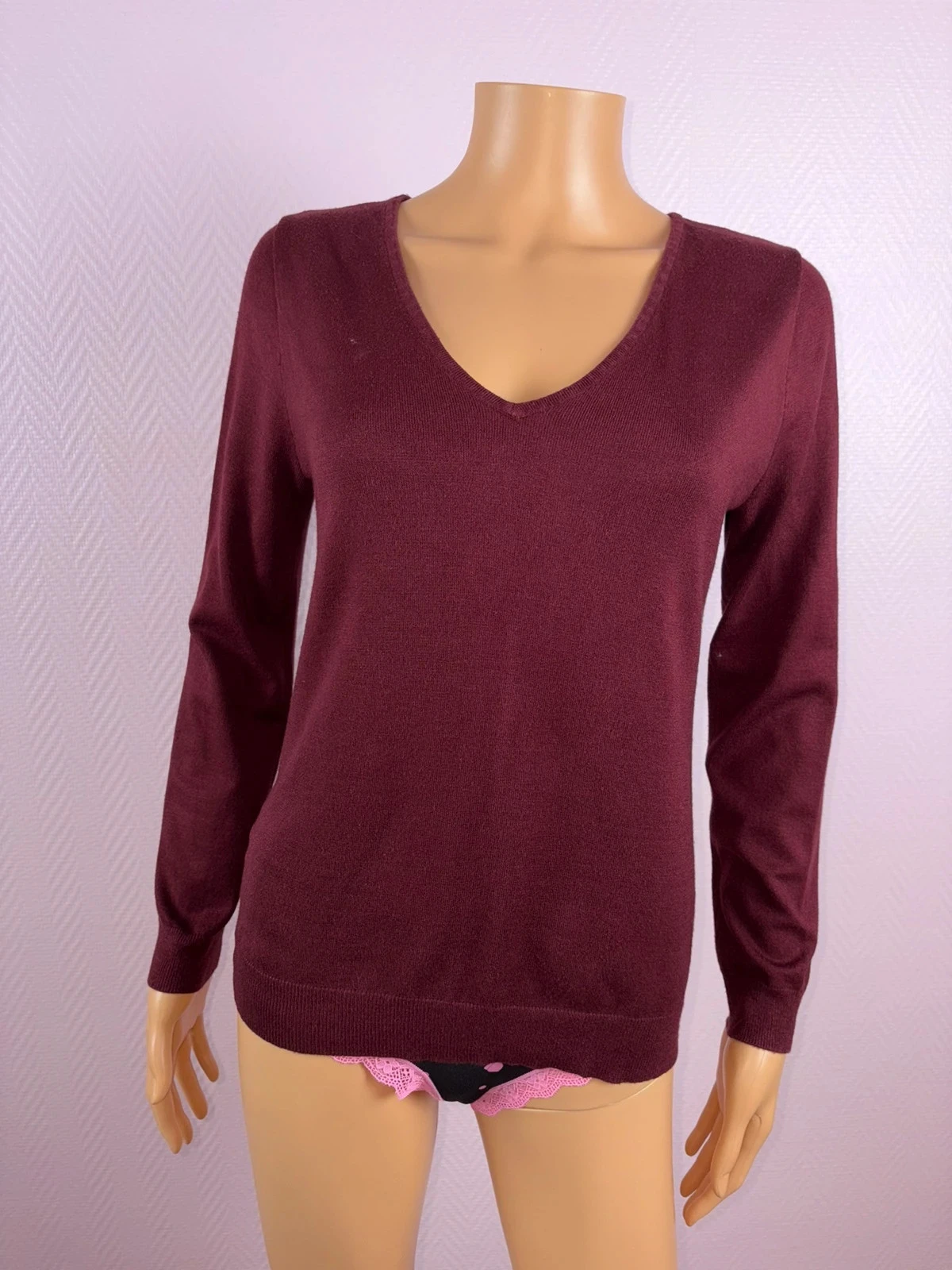 Petit pull neigé Galeries Lafayette taille S